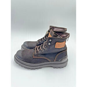 Dingo High Country DI-842 Mens Brown Leather Lace Up Casual Dress Boots